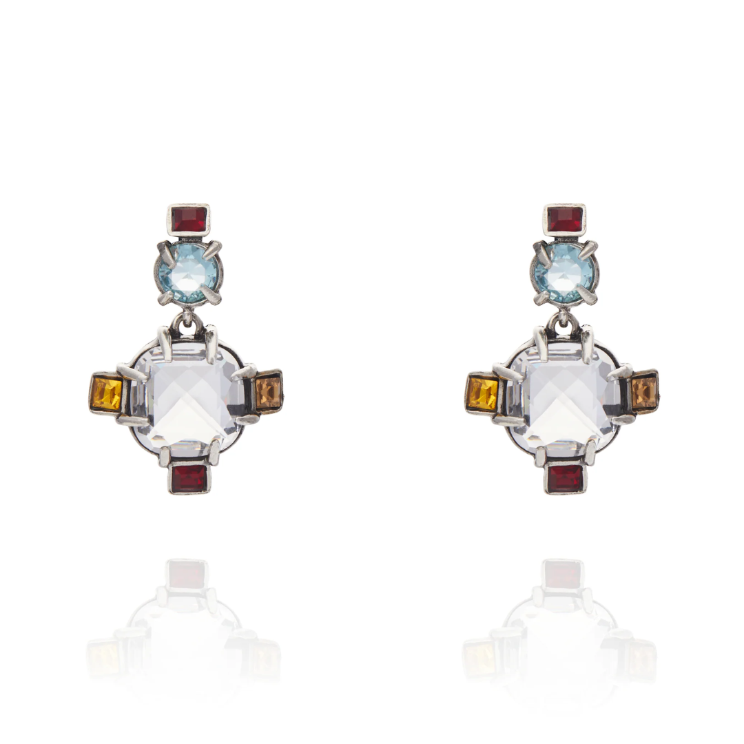 King Crystal Earrings