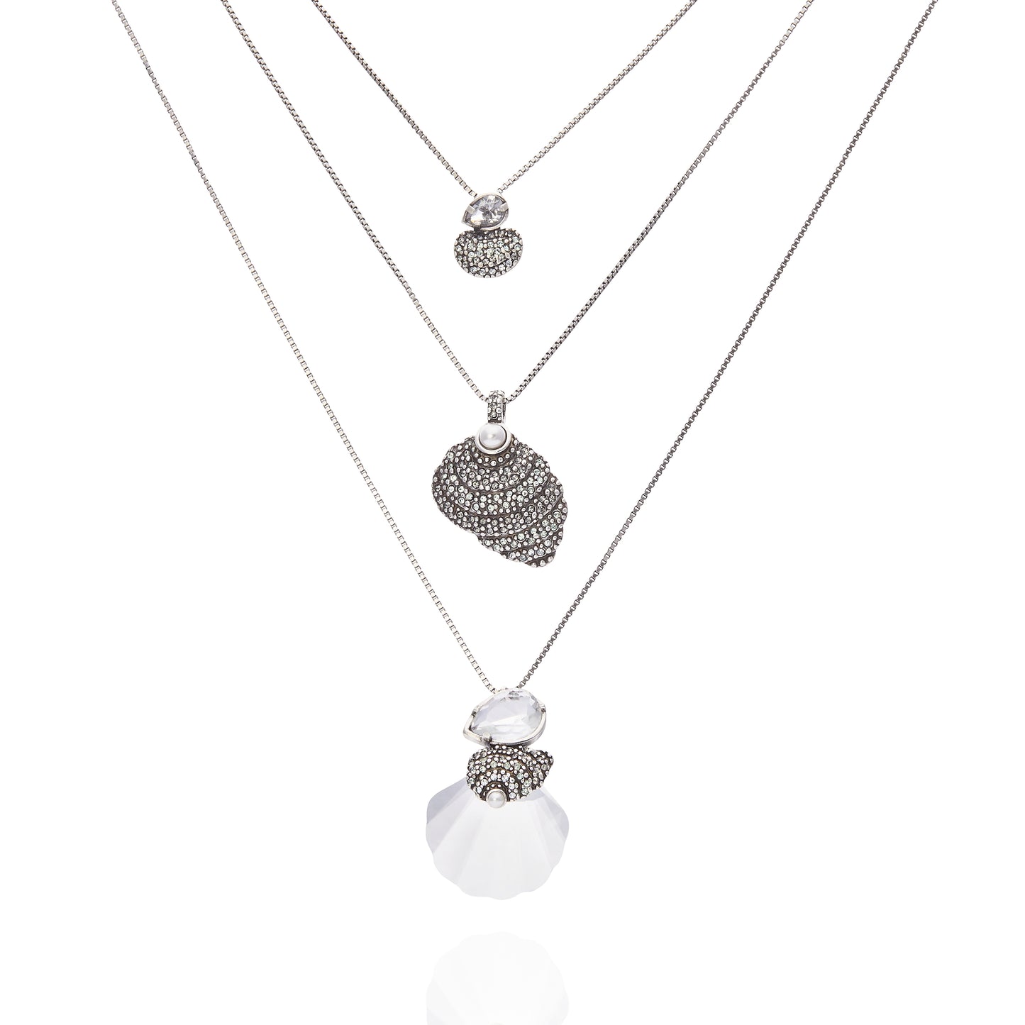 Oyster Collection Necklace Set